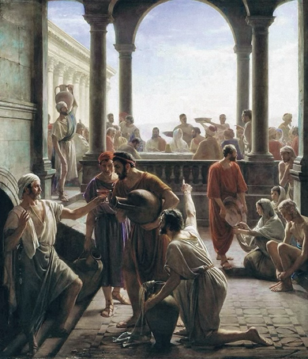 The Marriage Celebration in Cana of Galilee